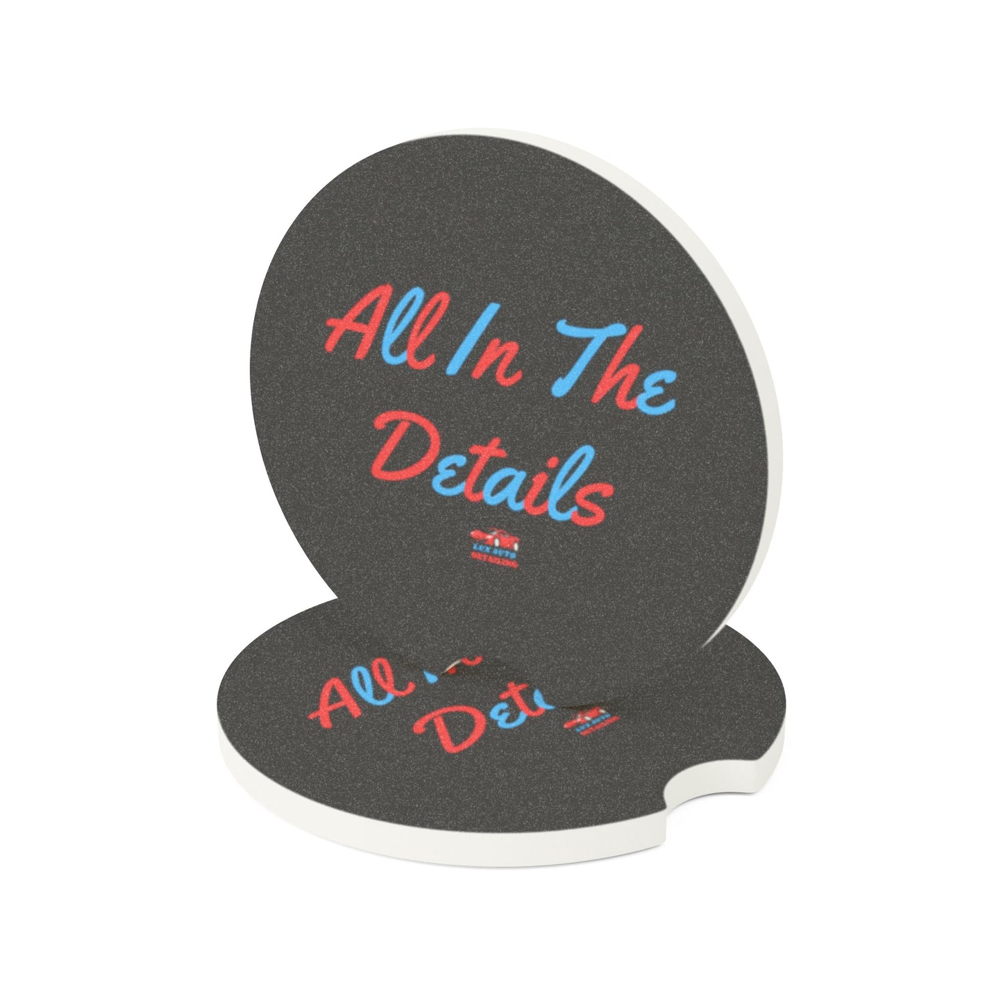 LUX AUTO Premium Soapstone Car Coaster