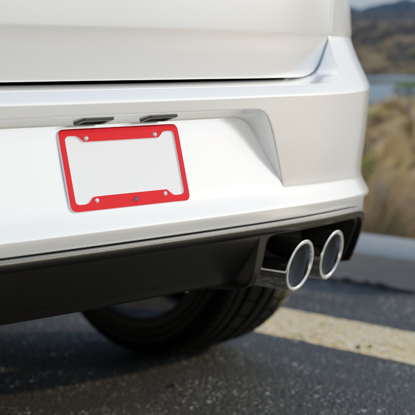 LUX AUTO Premium License Plate Frame