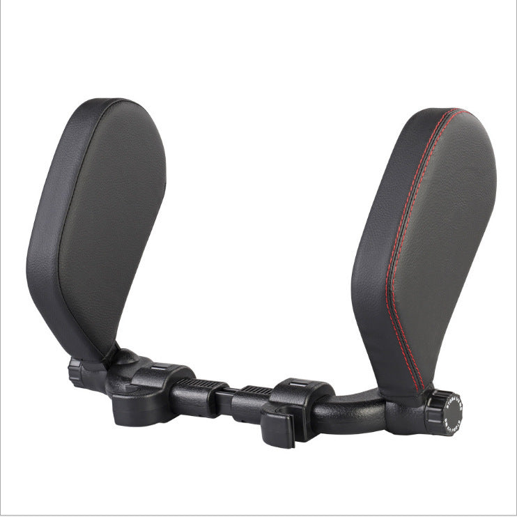 Car Headrest Pillow Sleep Adjustable Side Car Soft Travel Seat Headrest Auto Leather Support Neck Pillow Cushion car accessories