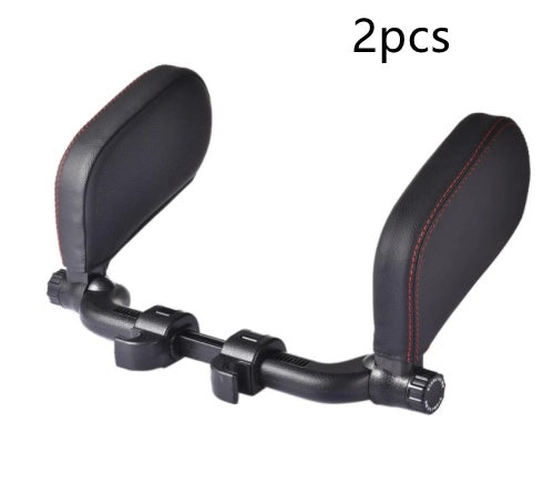 Car Headrest Pillow Sleep Adjustable Side Car Soft Travel Seat Headrest Auto Leather Support Neck Pillow Cushion car accessories