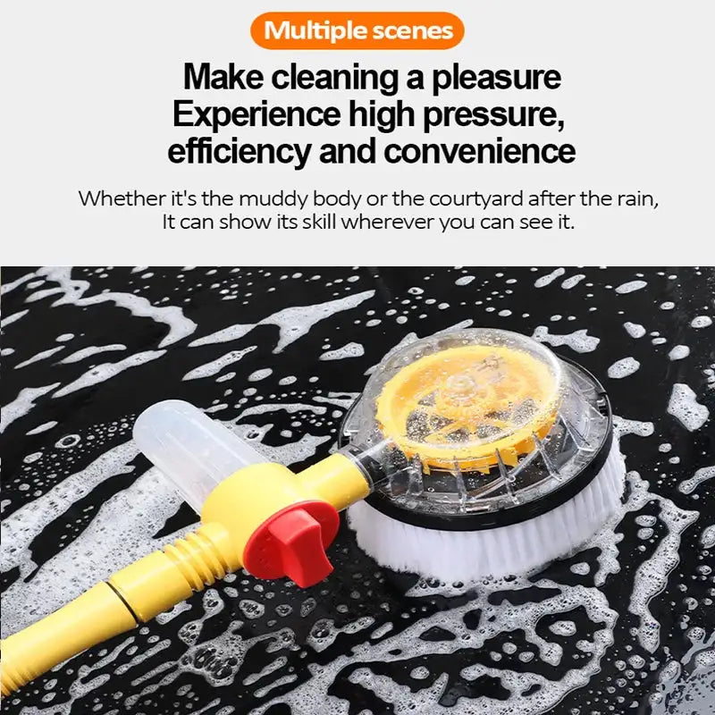 Lux Auto 360 Spin Car Mop for Effortless Cleaning Power