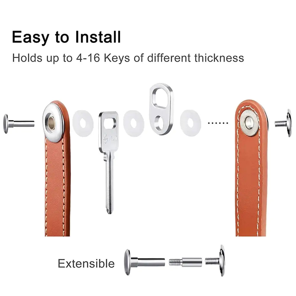 Stylish Car Key Holder Organizer for Easy Access and Storage