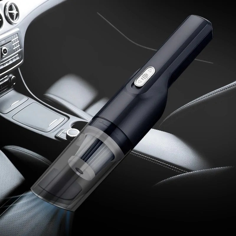 Powerful Cordless Car Vacuum for Deep Cleaning on the Go