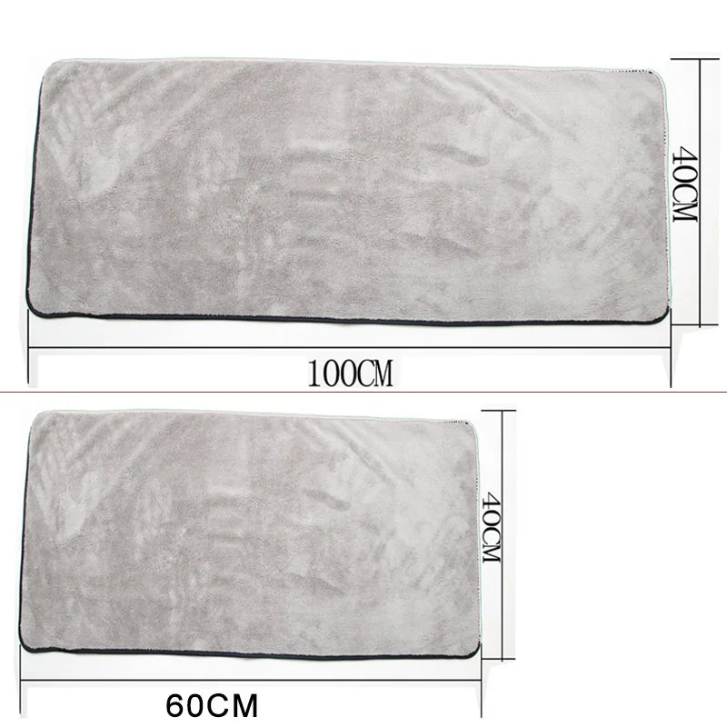 Lux Auto Deluxe Microfiber Towel for Spotless Car Care