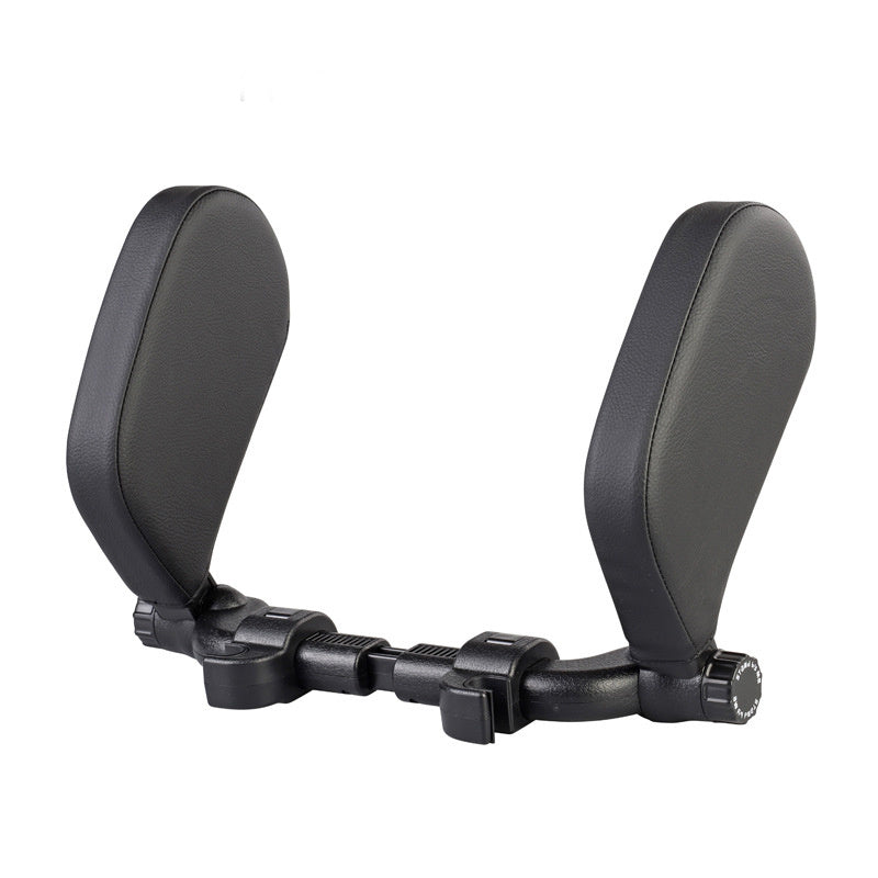 Car Headrest Pillow Sleep Adjustable Side Car Soft Travel Seat Headrest Auto Leather Support Neck Pillow Cushion car accessories