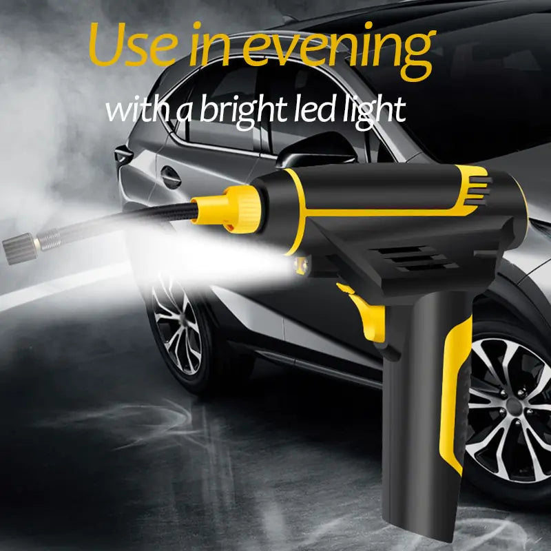 Portable Wireless Tire Inflator with Digital Display