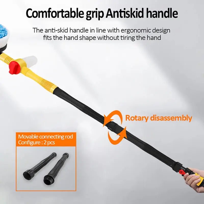 Lux Auto 360 Spin Car Mop for Effortless Cleaning Power