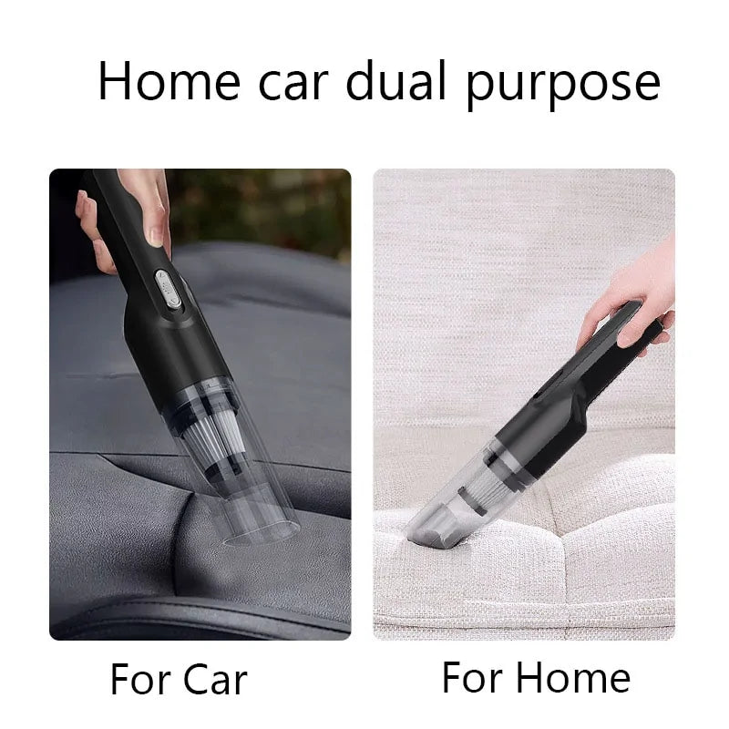 Powerful Cordless Car Vacuum for Deep Cleaning on the Go