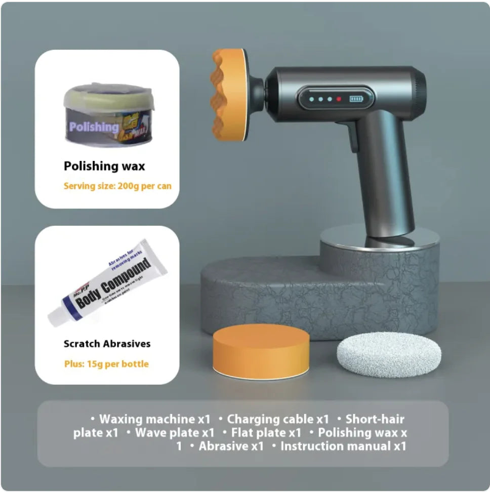 AutoGleam Wireless Waxer & Polisher