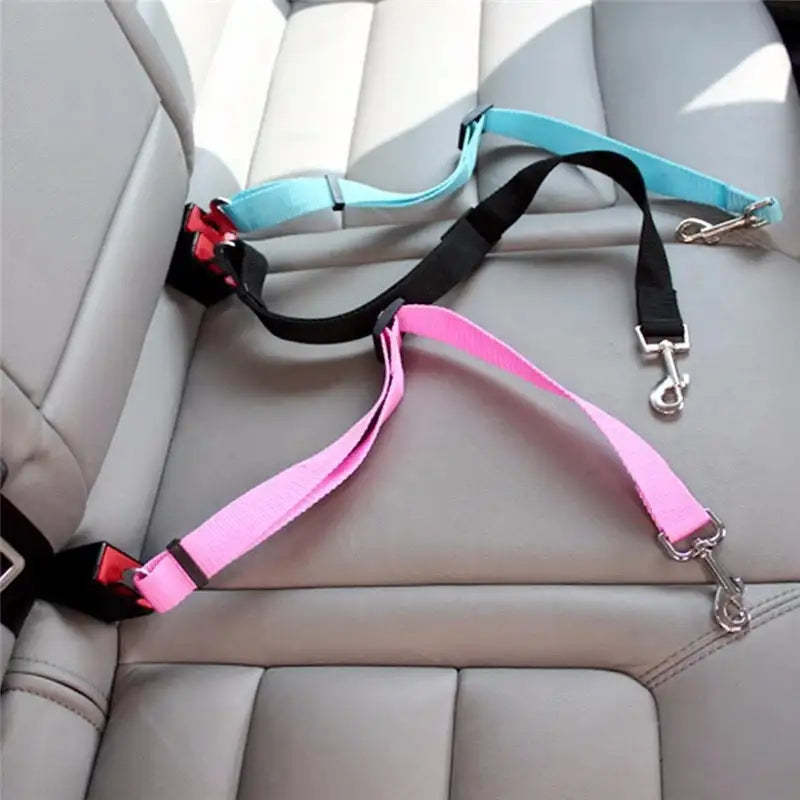 Telescopic Traction Rope Car Seat Belt For Pets