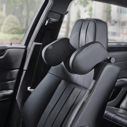 Car Headrest Pillow Sleep Adjustable Side Car Soft Travel Seat Headrest Auto Leather Support Neck Pillow Cushion car accessories