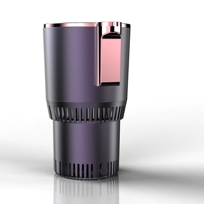 Smart Car Heating & Cooling Cup Holder with Display
