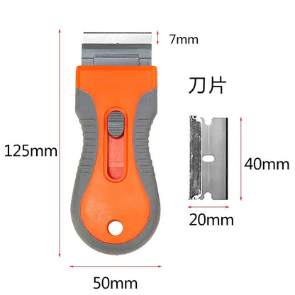 Double-Headed Multi-Functional Scraper for Car Cleaning