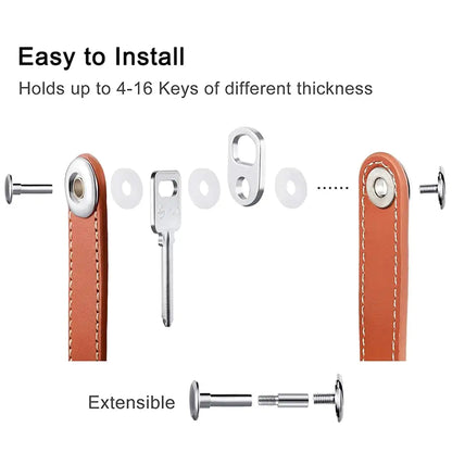 Stylish Car Key Holder Organizer for Easy Access and Storage
