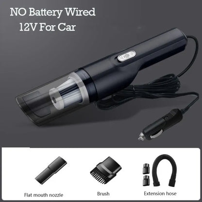 Powerful Cordless Car Vacuum for Deep Cleaning on the Go