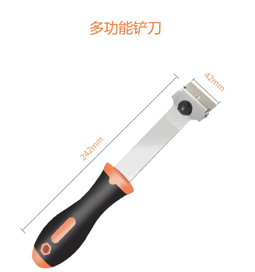 Double-Headed Multi-Functional Scraper for Car Cleaning