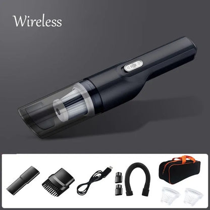 Powerful Cordless Car Vacuum for Deep Cleaning on the Go