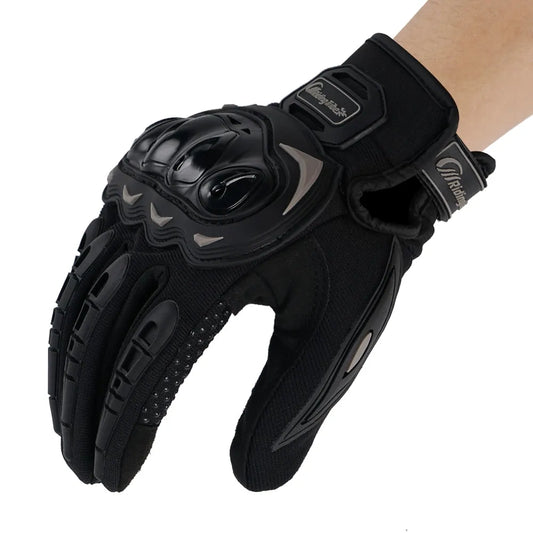 Lux Auto Touch Command Motorcycle Gloves for Enhanced Grip