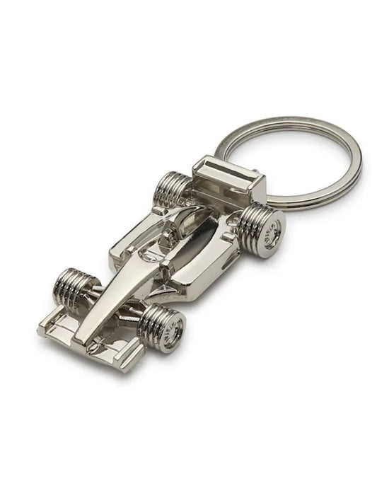 F1 Racing Car Keychain with Premium Metal Finish and Detail