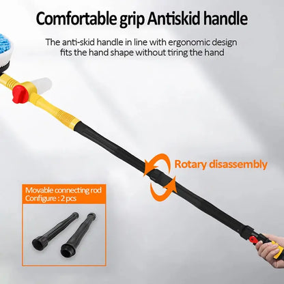 Lux Auto 360 Spin Car Mop for Effortless Cleaning Power