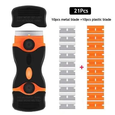 Double-Headed Multi-Functional Scraper for Car Cleaning