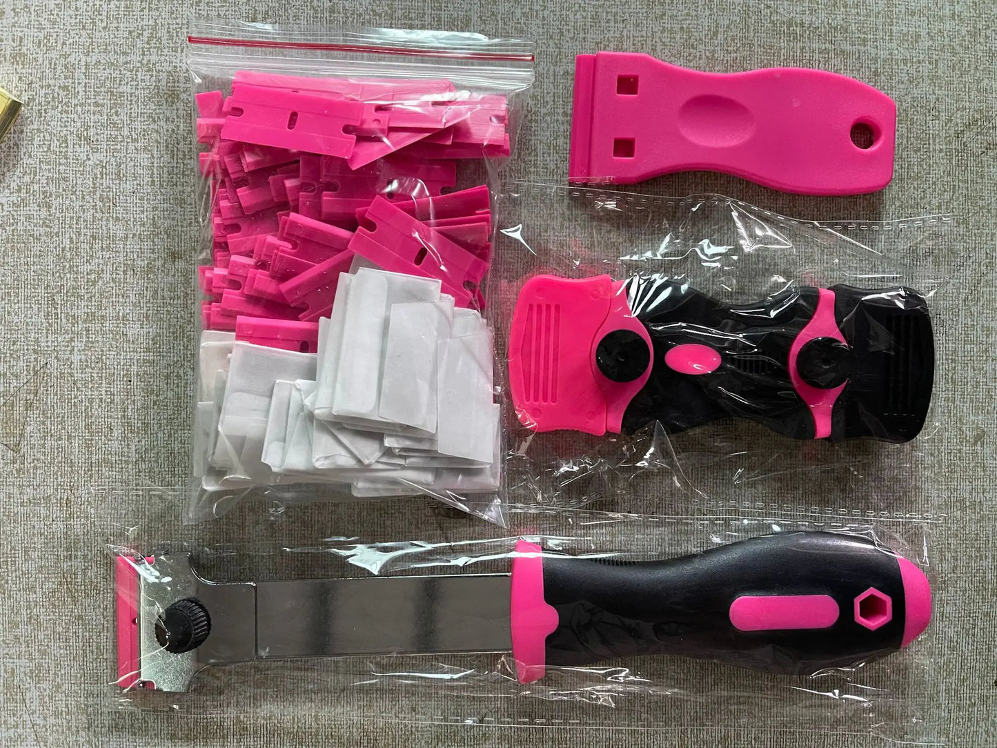 Double-Headed Multi-Functional Scraper for Car Cleaning