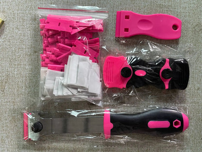 Double-Headed Multi-Functional Scraper for Car Cleaning